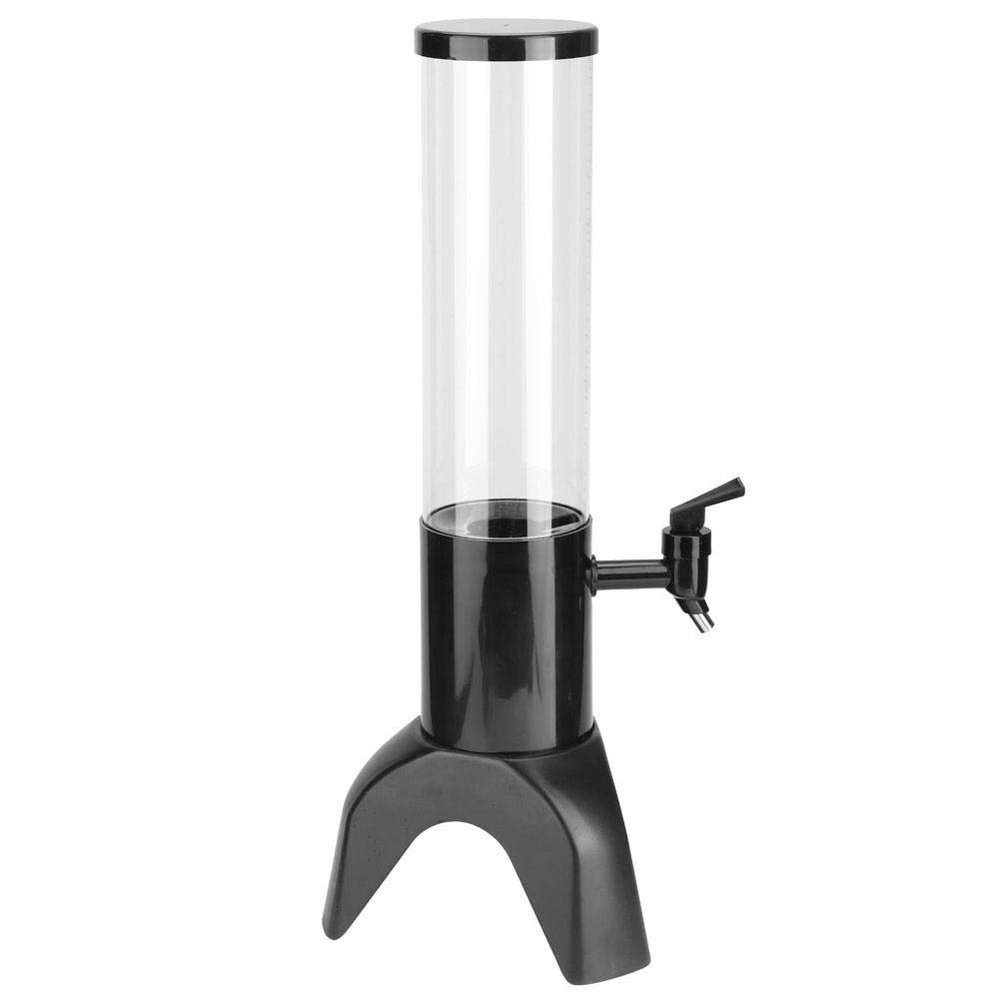 01 Beverage Dispenser, 1.5L Beer Tower, Clear Modern