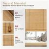 Bamboo Roll Up Shades for Outdoor/Indoor, Hand Weave, Easy to Install, Patio Porch Pergola Woven Blinds view 2
