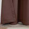 BLUENILEMILLS BNM Room Darkening Blackout Curtain Panels with 8 Grommets, Perfect Drapes for Kitchen, Bedroom, or Living Room Windows, Modern Solid Blackout Curtains, Set of 2, 52" x 84", Cappuccino view 3