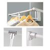 ZXFF Drop-Down Wardrobe Hanging Rail, Adjustable Hanger Soft Reset, Pantograph with Oil Lift, Adjustable 450-1150mm, Load 30KG (Size : 600-830mm) view 3