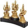 Exotic India Lakshmi Ganesha Saraswati, Multicolor view 2