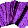 Purple Foil Tablecloth Plastic Table Cover Rectangle Table Tinsel Foil Table Cloth for Wedding Anniversary Bachelorette Birthday Baby Shower Graduation Thanksgiving Christmas Party, 54 x 108 Inch, 2pc view 3