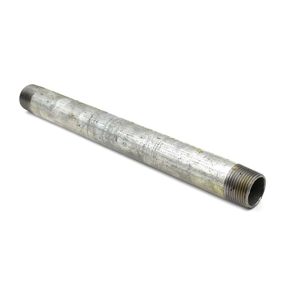 Thrifco Plumbing 5220105 2 inch x 7 inch Galvanized Steel Nipple