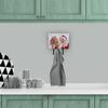Caroline's Treasures PJH3006TH68 Santa Claus A Home for the Holidays Leash or Key Holder, Wall Hooks, Key Hooks Holder, Coat Rack Wall Mount, Coat Hooks, Hooks for Hanging Keys, Towels, Aprons, Leashe view 4