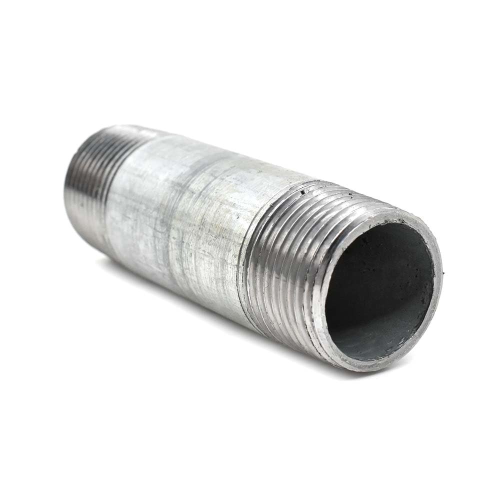 Thrifco Plumbing 5219062 1/8 inch x 2 inch Galvanized Steel Nipple