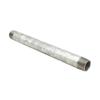 Thrifco Plumbing 5220035 3/4 inch x 6 inch Galvanized Steel Nipple view 1
