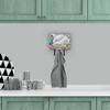 Caroline's Treasures PRS4045TH68 Mother Swan Leash or Key Holder, Wall Hooks, Key Hooks Holder, Coat Rack Wall Mount, Coat Hooks, Hooks for Hanging Keys, Towels, Aprons, Leashes, view 4