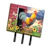 Caroline's Treasures PRS4061TH68 Rooster Barnyard Morning Leash or Key Holder , Wall Hooks, Key Hooks Holder, Coat Rack Wall Mount, Coat Hooks, Hooks for Hanging Keys, Towels, Aprons, Leashes, view 1