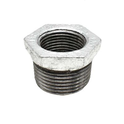 Thrifco Plumbing 5218069 1-1/4 inch x 3/4 inch Galvanized Steel Hex Bushing