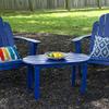 Linon Jayde Outdoor Blue Adirondack Coffee Table view 2