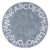 nuLOOM Kids Washable Round Alphabet Rug, 6' Round, Blue view 4