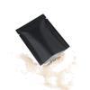 QQ Studio Matte Black SlickSeal Open Top Pouches for Beauty Samples and Products (200, 8x12cm (3x4.7")) view 2