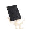 QQ Studio Matte Black SlickSeal Open Top Pouches for Beauty Samples and Products (200, 8x12cm (3x4.7")) view 3