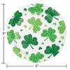Creative Converting Shamrock St. Patrick's Day Dessert Plates, 8 ct view 2