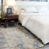 Nourison Home Concerto Abstract Ivory/Multi 3' x 5' Area Rug, Easy Cleaning, Non Shedding, Bed Room, Living Room, Dining Room, Kitchen (3x5) view 1