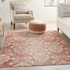 Nourison Home Elation Brick Ivory 7'10" x 9'10" Area Rug - Easy Clean, Non Shedding, Bed Room, Living Room, Dining Room, Kitchen (8' x 10') view 1