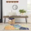 Nourison Home Aloha 36" x 60" Fabric Indoor/Outdoor Rug in Multi-Color view 3