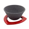 Kofil 1390400202 Standard Ceramic Coffee Filter Dripper with Dedicated Base, Red view 1