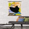 Trends International Johnny Bravo - Pose Wall Poster, 34L x 22.4W, Premium Poster & Clip Bundle view 2