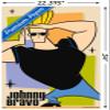 Trends International Johnny Bravo - Pose Wall Poster, 34L x 22.4W, Premium Poster & Clip Bundle view 3