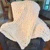 HXSM Handmade Chunky Knit Blanket Home Decor Soft Chenille Knitted Blanket Cozy Knitted Throw Blanket Oversized Blanket, Couch, Bed, Pet Mat, Baby Blanket, Gift, 200200cm view 2