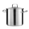 304 Stainless Steel Stock Pot, Commercial/Household Thickened Soup Pot, Cooking Pot with Lid, (9/12/15L), for Gas Stove/induction Cooker (Size : 9L) view 1