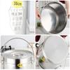 304 Stainless Steel Stock Pot, Catering/household Thickened Portable Soup Pot, Used for Gas Stove/Induction Cooker (25/30cm) (Size : 25cm) view 3
