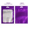 Bezall 100Pcs Resealable Mylar Bags, 4.1x5.9 Inches Smell Proof Zip Lock Bags with Clear Window, Foil Small Business Packaging Pouch for Food Storage, Candy, Sample (Purple, 4.1x5.9) view 4