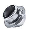 DZDZXQG Thick Stainless Steel Air Vent, Sphere Ventilation Grill Cover Hooded Cowl External Extractor Wall Air Outlet (Size : 180mm) view 1