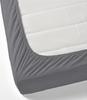 1000-Thread-Count 100% Pure Cotton Bed Sheets -4 Pc Full Size Dark Grey Sheet Set, Single Ply Long Staple Combed Cotton Yarns, Best Luxury Sateen Weave, Fits Mattress Upto 17'' Deep Pocket view 3