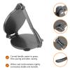 Aluminum Tortilla Press 6.5 inch, Cast Iron Roti and Tortillas Presser Maker Dough Pressing Machine with Foldable Handle for Home Kitchen Gray view 4