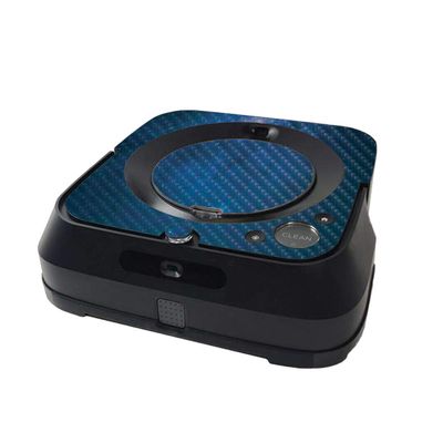 MightySkins Carbon Fiber Skin Compatible with iRobot Braava Jet m6 Minimal Coverage - Night Sky | Protective Textured Carbon Fiber Finish | Easy to Apply and Change Styles | Made in The USA