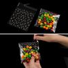 400PCS White Polka Dot Treat Bags and Sticker Set, 3.94x3.94IN view 3
