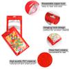 Bezall 100Pcs Mylar Sample Bags, Resealable Smell Proof Bags with Clear Window Foil Food Storage Pouch for Candy Jewelry Lip Gloss Packaging (Red, 6.3x9.4 Inch) view 4