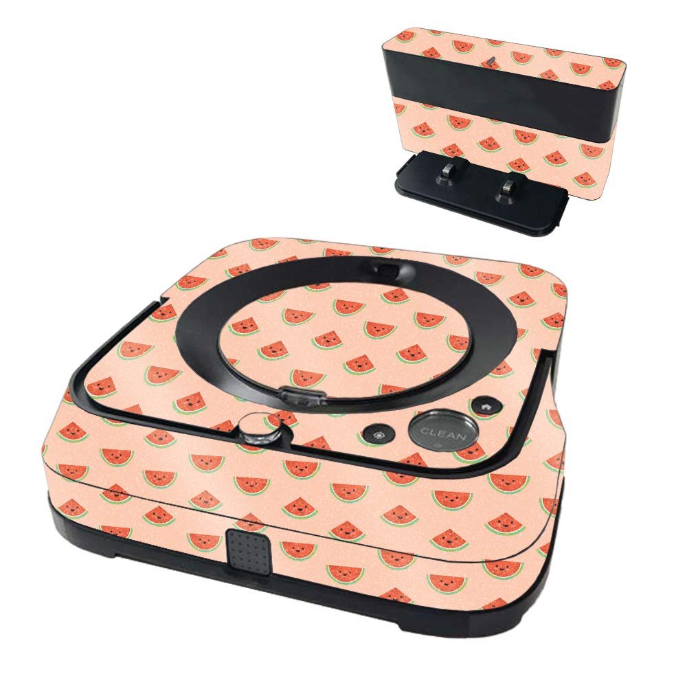 MightySkins Glossy Glitter Skin Compatible with iRobot Braava Jet m6 - Sweet Watermelons | High-Gloss Glitter Finish | Easy to Apply and Change Style | Made in The USA
