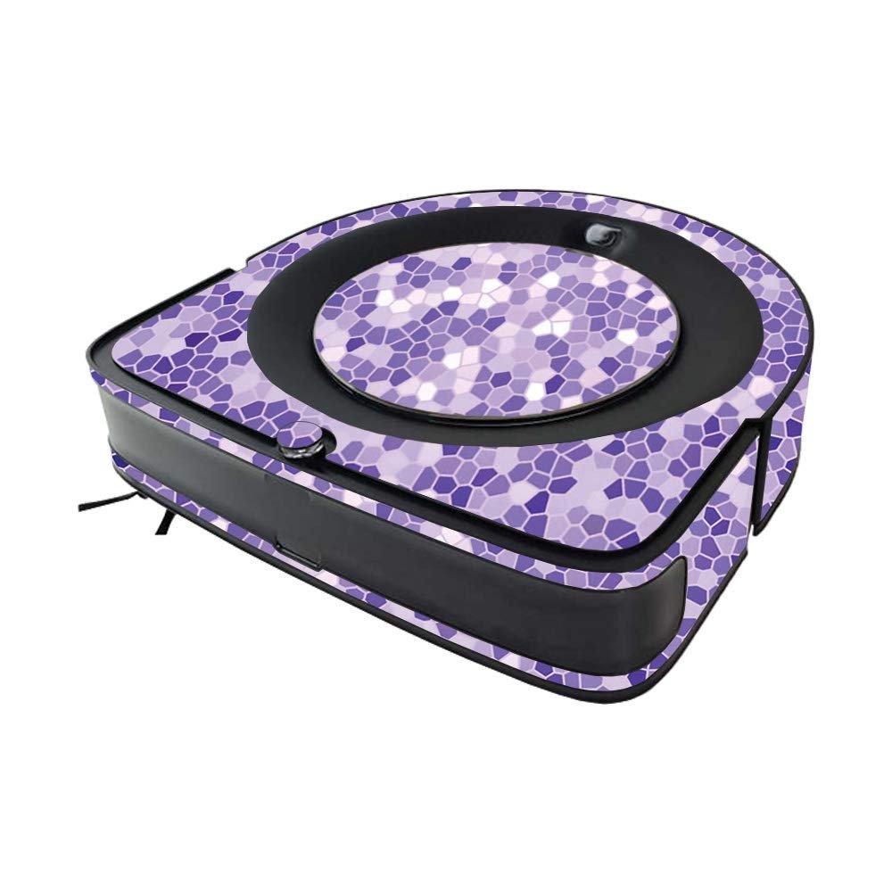 MIGHTY SKINS MightySkins Skin Compatible with iRobot Roomba s9 Vacuum - Stained Glass | , Durable, and Unique Vinyl Decal wrap Cover | Easy to Apply and Change Styles | Made in The USA