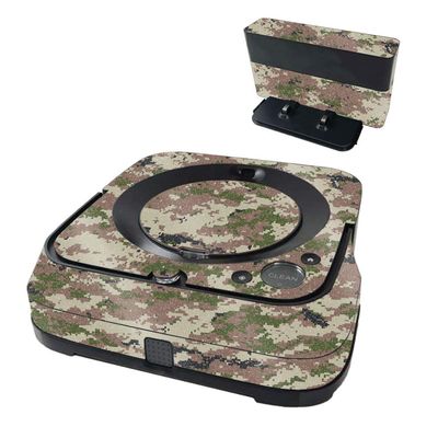 MightySkins Glossy Glitter Skin Compatible with iRobot Braava Jet m6 - Urban Camo | Protective High-Gloss Glitter Finish | Easy to Apply and Change Styles | Made in The USA