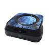 MightySkins Glossy Glitter Skin Compatible with iRobot Braava Jet m6 Minimal Coverage - Blue Mystic Flames | High-Gloss Glitter Finish | Easy to Apply & Change Style | Made in The USA view 1