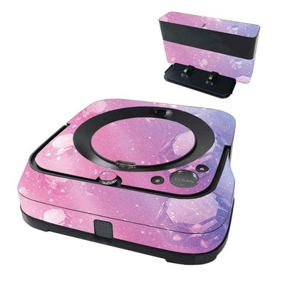 MightySkins Glossy Glitter Skin Compatible with iRobot Braava Jet m6 - Pink Diamond | High-Gloss Glitter Finish | Easy to Apply and Change Styles | Made in The USA