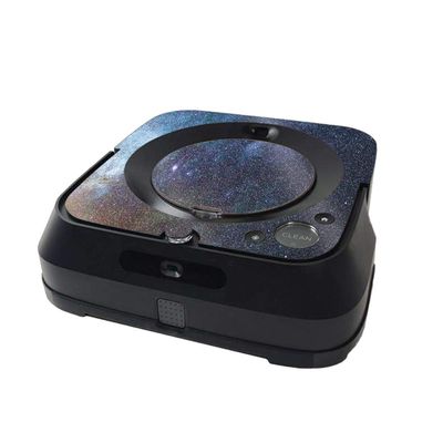 MightySkins Glossy Glitter Skin Compatible with iRobot Braava Jet m6 Minimal Coverage - Astro Sky | Protective High-Gloss Glitter Finish | Easy to Apply and Change Styles | Made in The USA