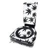MightySkins Carbon Fiber Skin Compatible with iRobot Roomba s9+ Vacuum - Pot Leaves Black | Textured Carbon Fiber Finish | Easy to Apply and Change Style | Made in The USA view 1