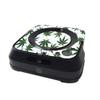 MightySkins Carbon Fiber Skin Compatible with iRobot Braava Jet m6 Minimal Coverage - Pot Leaves Green | Textured Carbon Fiber Finish | Easy to Apply and Change Style | Made in The USA view 1