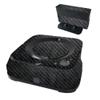MightySkins Carbon Fiber Skin Compatible with iRobot Braava Jet m6 - Black Leather | Protective, Durable Textured Carbon Fiber Finish | Easy to Apply | Made in The USA view 1