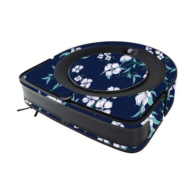 MightySkins Skin Compatible with iRobot Roomba s9 Vacuum - White Freesia |, Durable, and Unique Vinyl Decal wrap Cover | Easy to Apply and Change Styles | Made in The USA