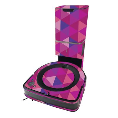 MIGHTY SKINS MightySkins Skin Compatible with iRobot Roomba s9+ Vacuum - Pink Kaleidoscope | Protective, and Unique Vinyl Decal wrap Cover | Easy to Apply and Change Styles | Made in The USA