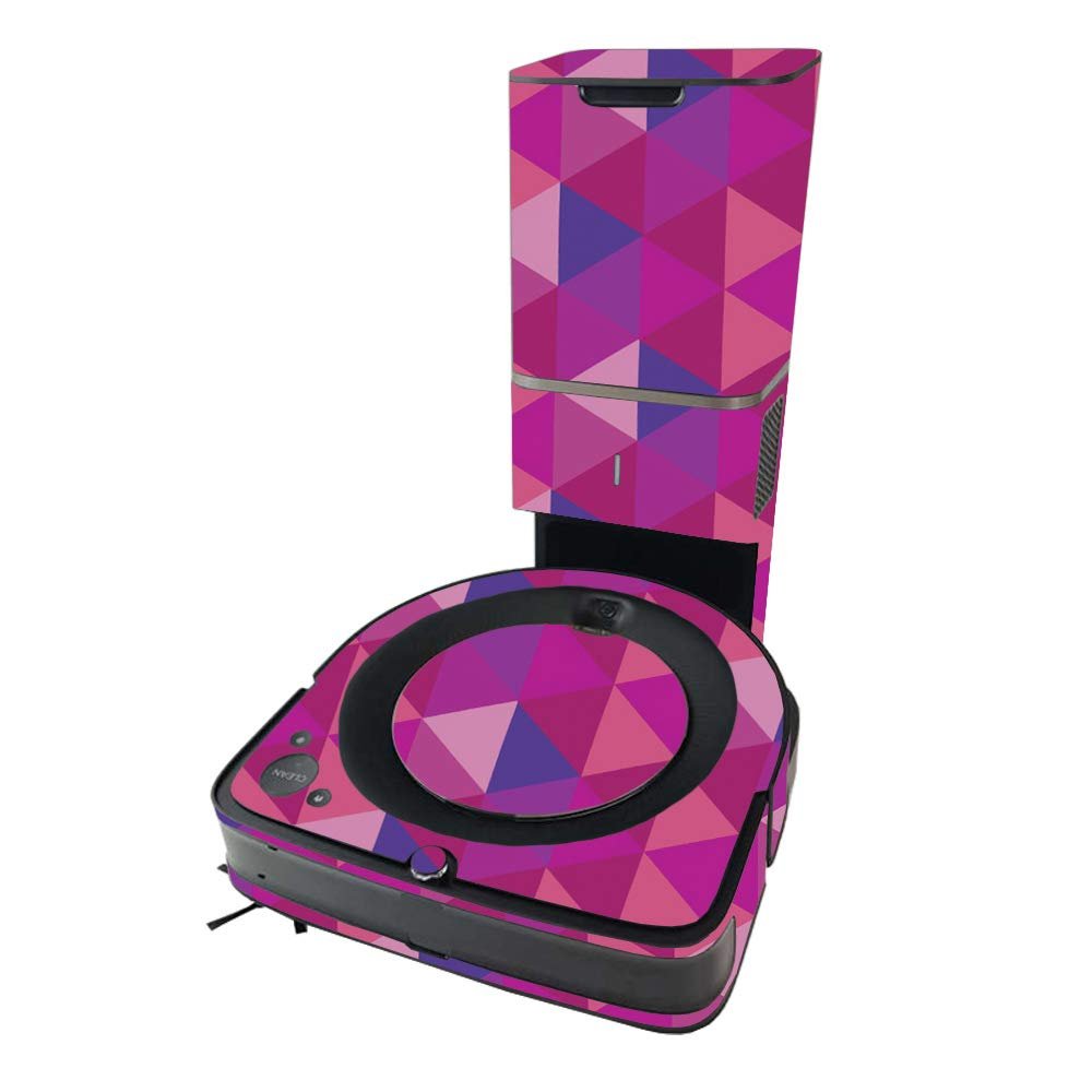 MIGHTY SKINS MightySkins Skin Compatible with iRobot Roomba s9+ Vacuum - Pink Kaleidoscope | Protective, and Unique Vinyl Decal wrap Cover | Easy to Apply and Change Styles | Made in The USA