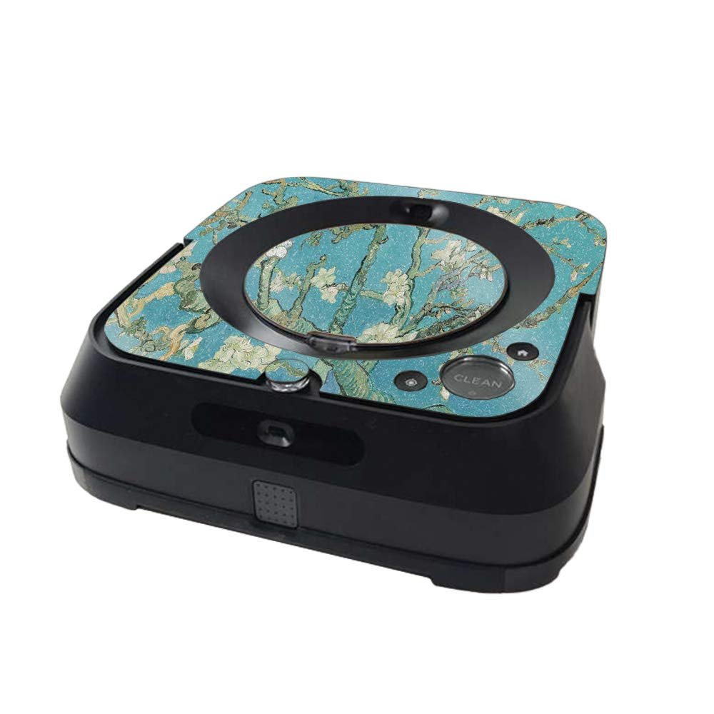 MightySkins Glossy Glitter Skin Compatible with iRobot Braava Jet m6 Minimal Coverage - Almond Blossom | High-Gloss Glitter Finish | Easy to Apply and Change Styles | Made in The USA