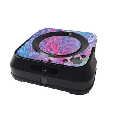 MightySkins Skin Compatible with iRobot Braava Jet m6 Minimal Coverage - Dreamy Reef | , Durable, and Unique Vinyl Decal wrap Cover | Easy to Apply and Change Styles | Made in The USA