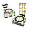MightySkins Carbon Fiber Skin Compatible with iRobot Roomba s9+ Vacuum & Braava Jet m6 Bundle - Rainbow Pineapples | Protective, Durable Textured Carbon Fiber Finish | Easy to Apply | Made in The USA view 1