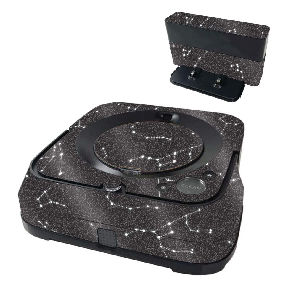 MightySkins Glossy Glitter Skin Compatible with iRobot Braava Jet m6 - Constellations | High-Gloss Glitter Finish | Easy to Apply and Change Styles | Made in The USA